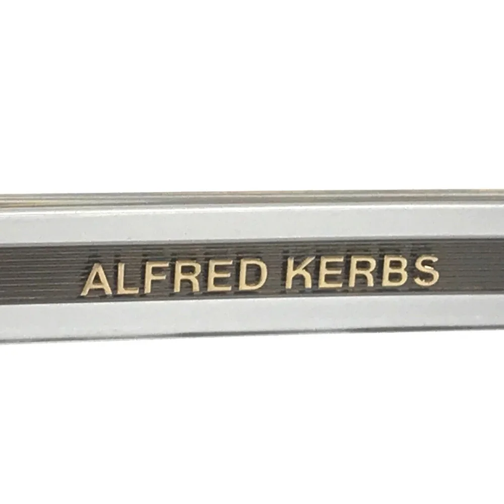 Alfred Kerbs Sunglasses ALICE GY 024/200 Gray Round w/ Gray Pink Gradient Lenses
